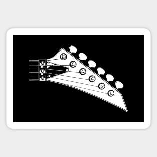 Guitar Headstock VI Sticker